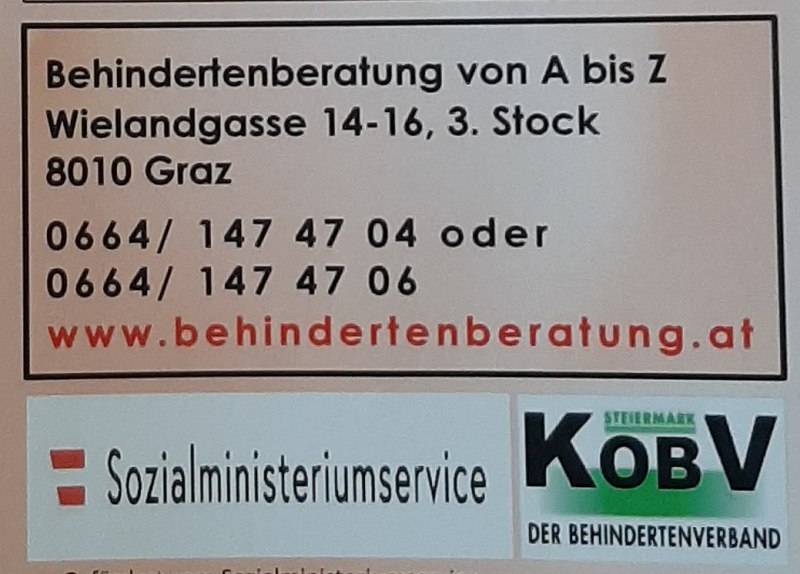 Behindertenberatung